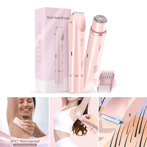 Tondeuse à Cheveux Double Tête pour Femmes 2-en-1 Vooxira™